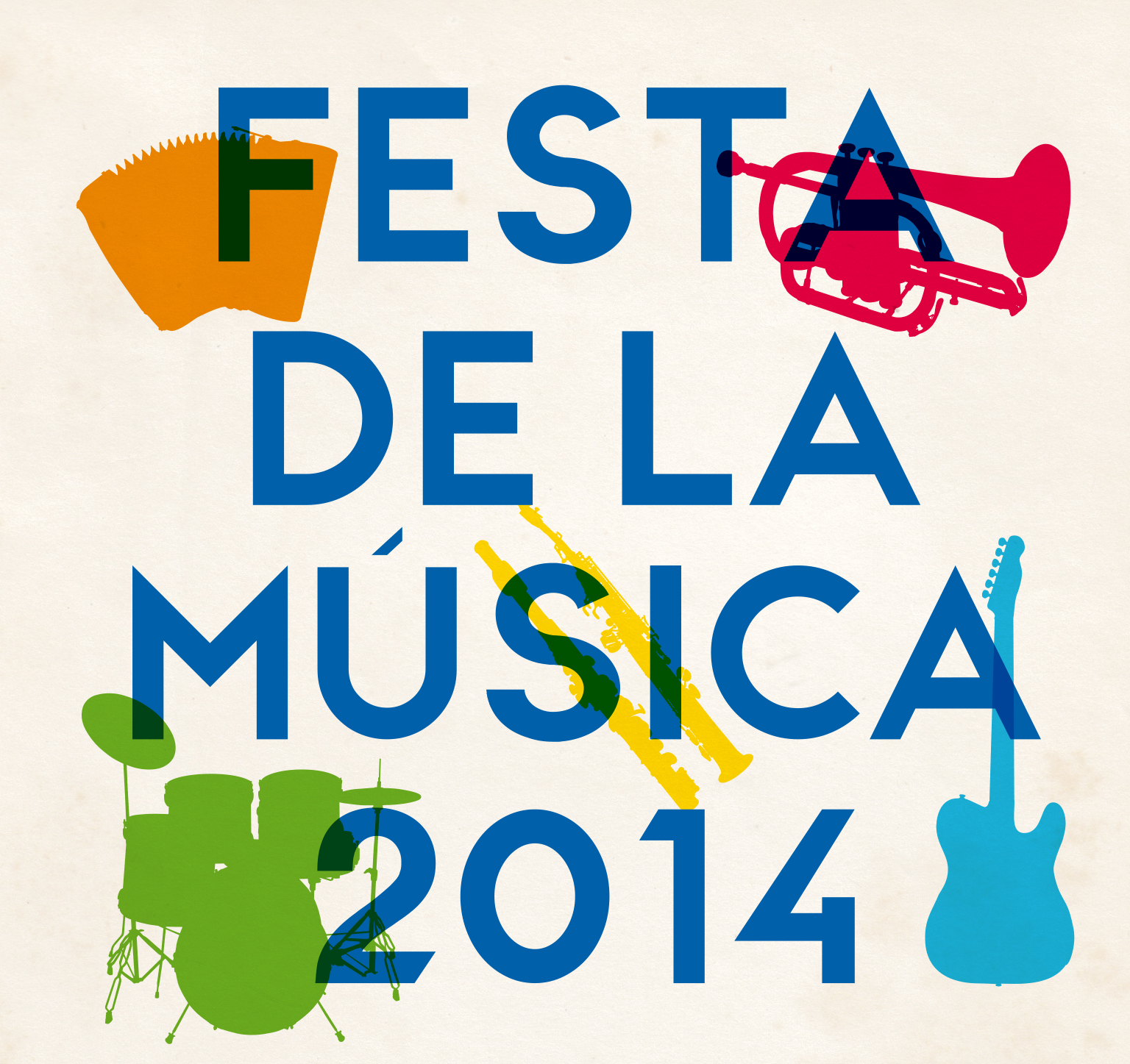 cartell festa de la musica 2014