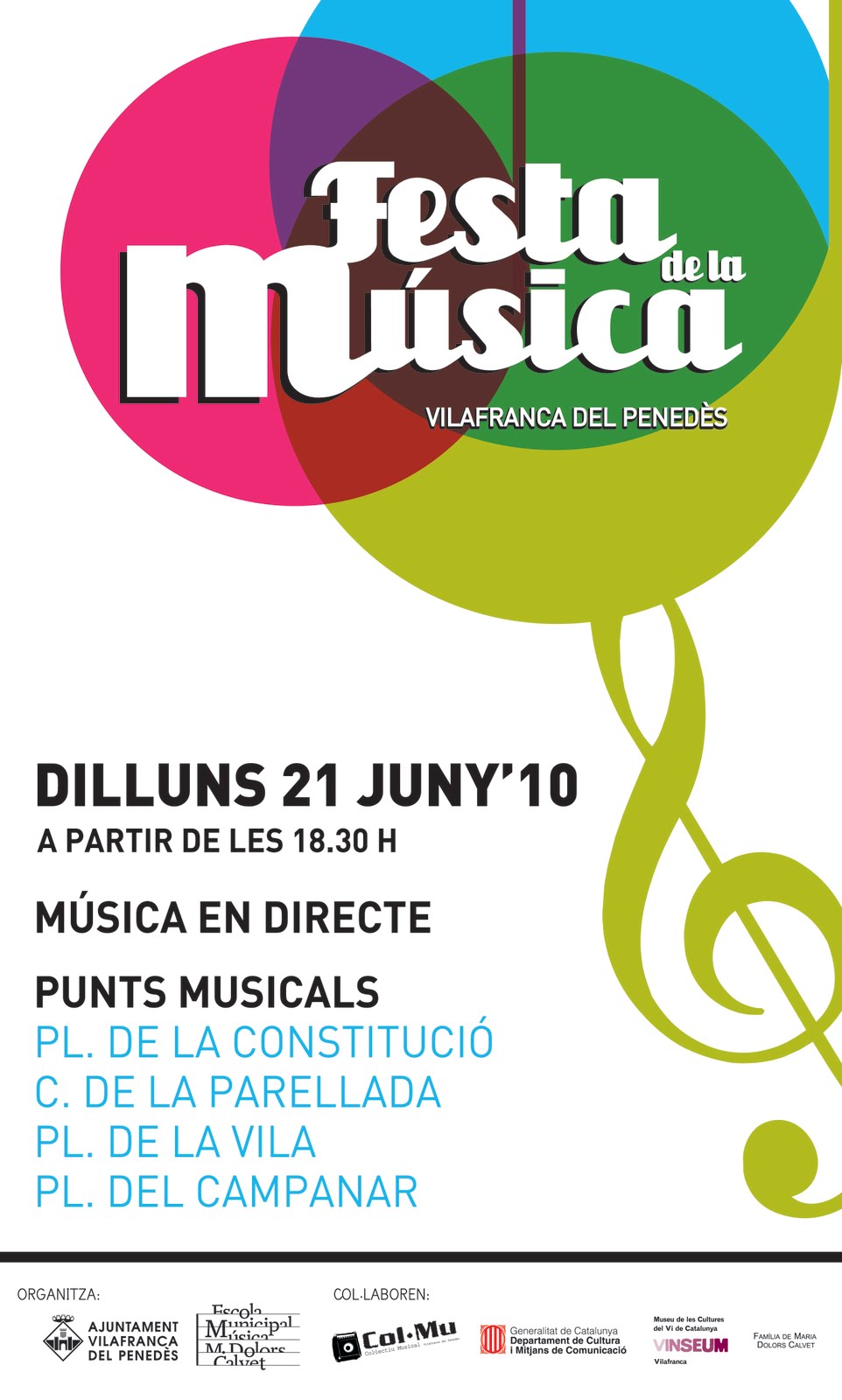 festa de la musica cartell